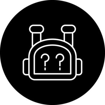 Bot Elegant Digital Art Object vector