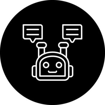 Bot Sleek Mobile App Graphic vector