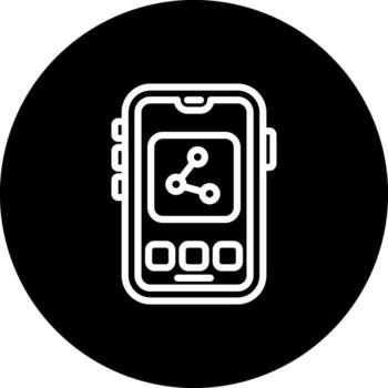 Mobile Share High Resolution Graphic Object vector
