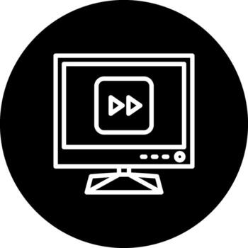 Tv Fastforward Adaptive Web Interface Layout vector