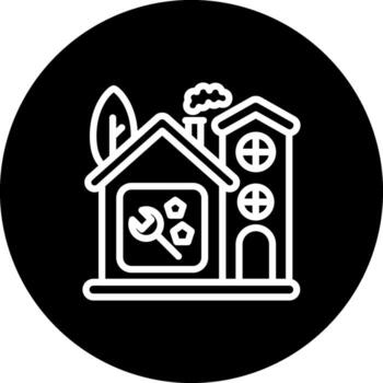 Home Maintenance Sophisticated UI Design Object vector