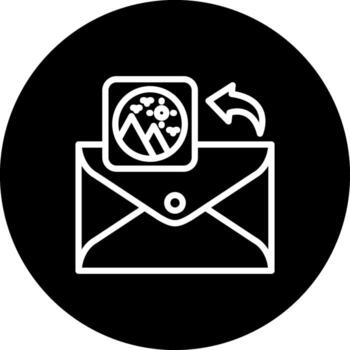 Email Photos Optimized Mobile App Design vector