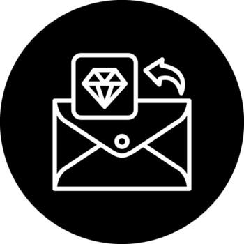 Email Diamond Adaptive Web Interface Layout vector