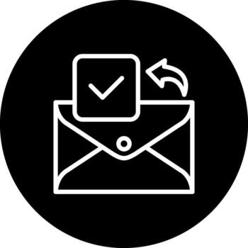 correo electrónico garrapata elegante moderno diseño característica vector