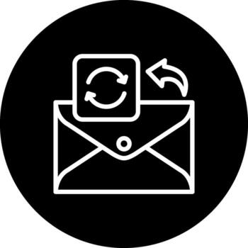 Email Recycle Professional Digital Art Object vector