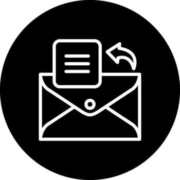 Email Menu Stylish Digital Art Object vector