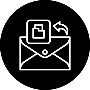 Email Folder Sophisticated Branding Graphic Form vector