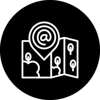 ubicación a avanzado marca diseño diseño vector