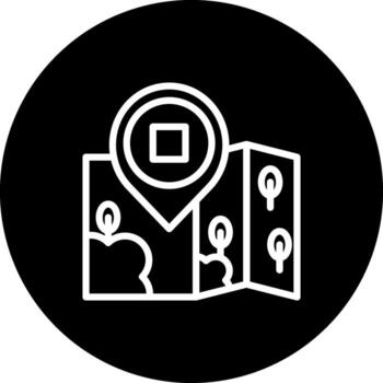 Location Stop Modern Web Interface Asset vector