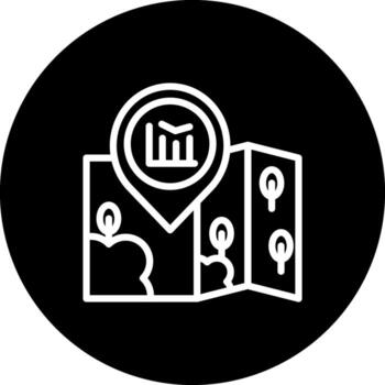 Location Charts Functional Digital Art Element vector