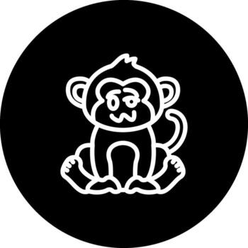 Drunk Monkey Dynamic Flat Design Feature vector
