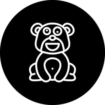 Crazy Bear Clear User Interface Object vector