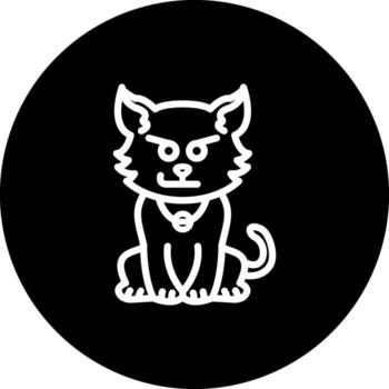 malo gato funcional web gráfico objeto vector