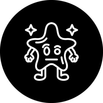 Suspicious Star Functional Web Graphic Object vector