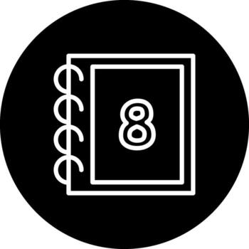 Math Eight Optimized Mobile App Design vector