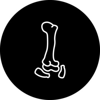 tobillo articulación consistente usuario interfaz marca vector