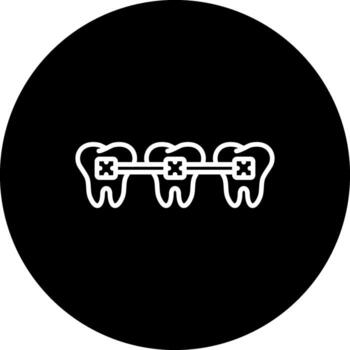 ortodoncia funcional usuario interfaz símbolo vector