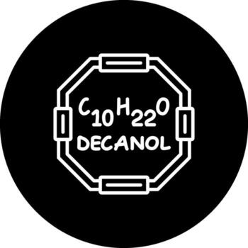 Decanol Sophisticated UI Design Object vector