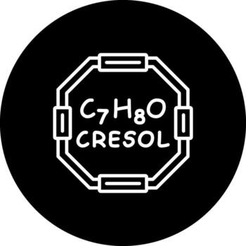 Cresol Stylish Design Feature vector