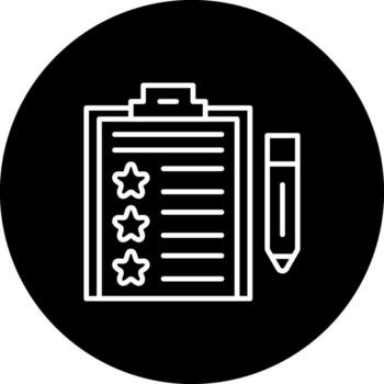 Review Summary Compact User Interface Shape vector