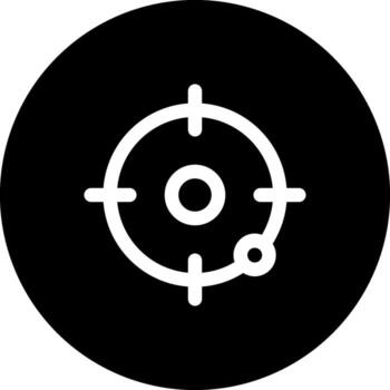 Target Balanced Digital Art Layout vector