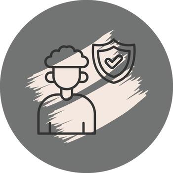 Checked Custom Creative Graphic Layout vector