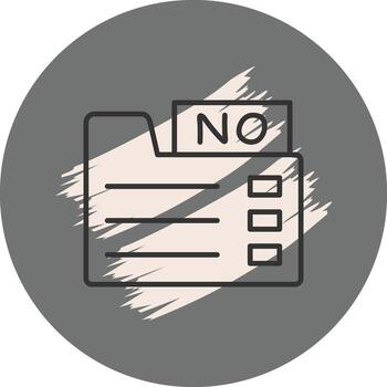 File No Elegant User Interface Element vector
