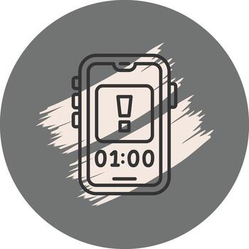 teléfono inteligente funcional producto gráfico diseño vector