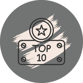 Top 10 Balanced Flat Graphic Form vector