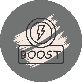 Boost Unique Web Design Asset vector
