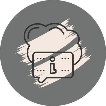 nube informática distinto moderno característica vector