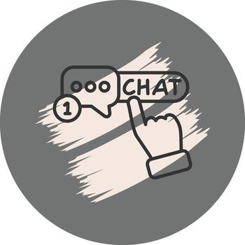 Chat Innovative User Interface Asset vector