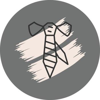 Tie Unique Web Design Asset vector