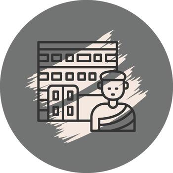 Umrah Modern Flat Design Object vector