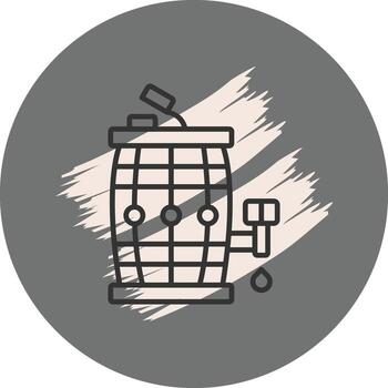 Barrel Unique Web Design Asset vector