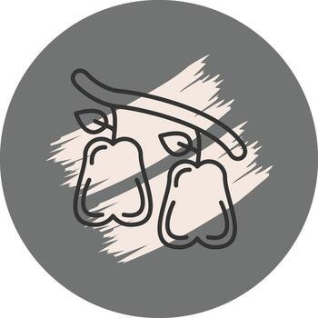 Rose Apple Innovative Mobile App Feature vector