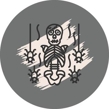 Skeleton Torso Innovative Product Design Feature vector