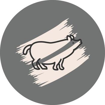 Pig Innovative Web Graphic Object vector
