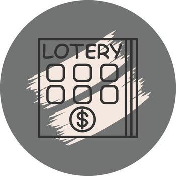 Lottery Documents Dynamic Branding Design Object vector