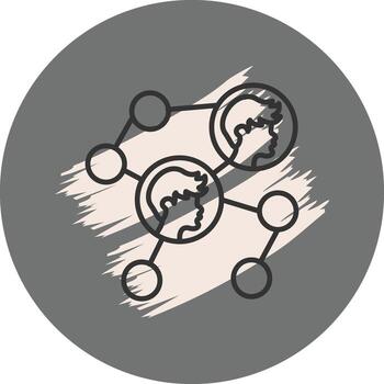 Social Networking Professional Branding Design Form vector