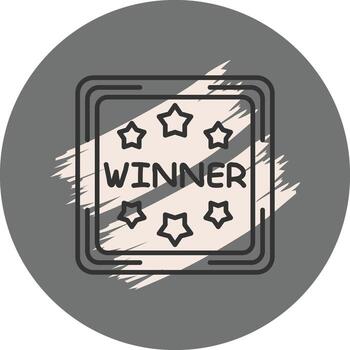 Winner Innovative Web Graphic Object vector