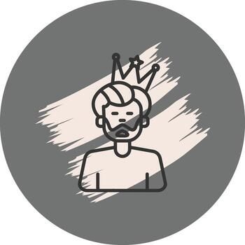 Dad King Elegant Mobile App Design vector