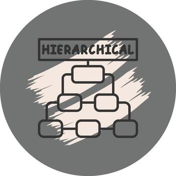 Hierarchical Custom Creative Graphic Layout vector