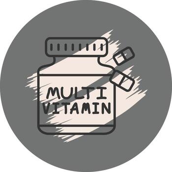 Multivitamin Advanced Branding Design Symbol vector