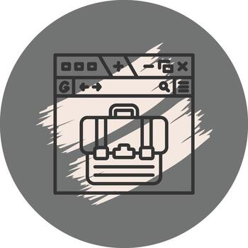 navegador alto calidad forma vector