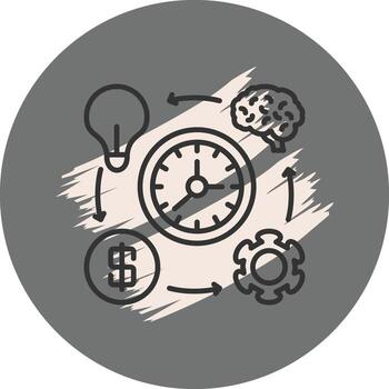 Business Process Dynamic Branding Design Object vector