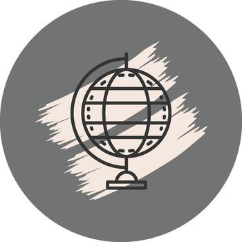 globo funcional producto gráfico diseño vector