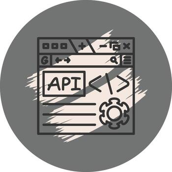 Api Professional Creative Graphic Layout vector