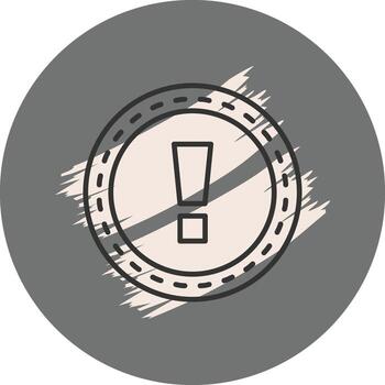 Error Sign Innovative Digital Art Feature vector