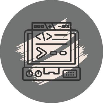 mando funcional web diseño activo vector